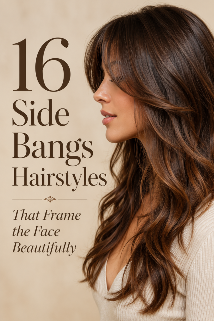 16 Side Bangs Hairstyles That Frame the Face Beautifully